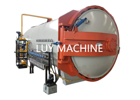 Phân tích lớn 4.5m Thiết bị khử trùng trong chế biến sợi carbon