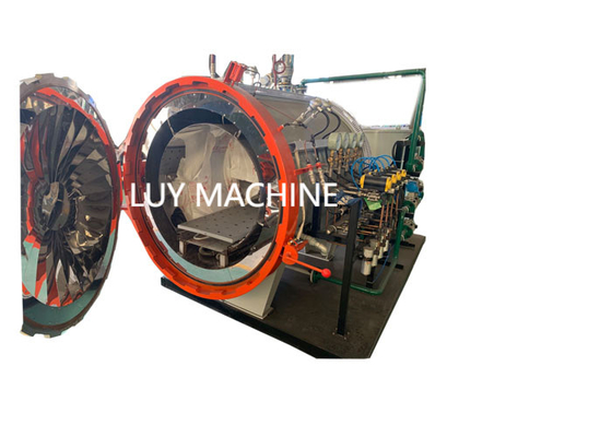 Kích thước tùy chỉnh Autoclave xoay tổng hợp Sợi carbon 220V
