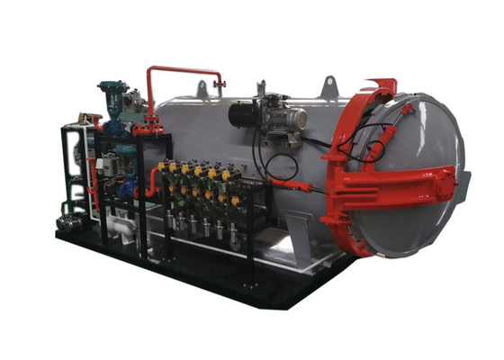 Carbon Fiber Composite Safety Autoclave Nhiệt độ cao cho vulcanization cao su