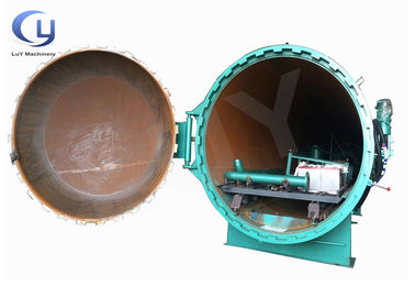 Máy xử lý cột áp suất điều khiển tự động Autoclave gỗ kiểu ngang