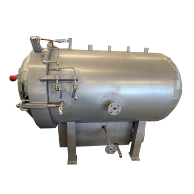 Áp suất giải phóng tự động bên trong bể nhựa cuộn hộp Vulkanisation Autoclave với các thành phần chính của động cơ