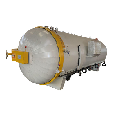 Áp suất giải phóng tự động bên trong bể nhựa cuộn hộp Vulkanisation Autoclave với các thành phần chính của động cơ