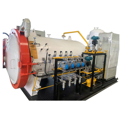 Phòng thí nghiệm và cơ sở R &amp; D Các nguyên mẫu khung xe đạp Carbon Fiber Autoclave với tàu áp suất và các thành phần cốt lõi động cơ