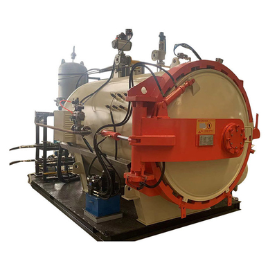 0.8MPa 600mm Chiều kính màn hình cảm ứng điều khiển PLC Công nghiệp Autoclave tổng hợp nhỏ cho phòng thí nghiệm
