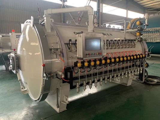 Lò hấp composite 3500mm cho các bộ phận ô tô như mui xe, mui xe, chắn bùn, cánh, lò nướng cho các nhà sản xuất sản phẩm sợi carbon