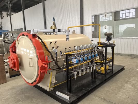 Lò hấp tự động hoàn toàn nhỏ tùy chỉnh cho các bộ phận ô tô như mui xe, mui xe, chắn bùn, lò hấp composite carbon