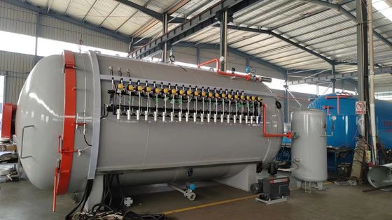 Autoclave chính xác cao cho các sản phẩm tổng hợp Autoclave tổng hợp sợi cacbon với điều khiển áp suất bảng lướt sóng lõi động cơ