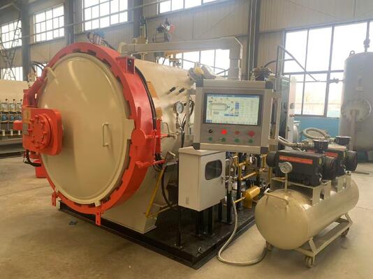 Quá trình ngâm bằng cách sử dụng máy xử lý cột gỗ tự động Nhà máy chất liệu sợi thủy tinh cho các bộ phận ô tô epoxy