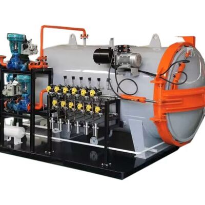 Wholesale High Quality Horizontal Hydraulic Door Opening Structural Safety Reliability Carbon Steel Pressure Tank Motor Engine