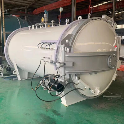 ISO CE phê duyệt thép không gỉ Autoclave công nghiệp hai tường sử dụng cấu trúc vệ tinh Không khiếm khuyết Áp suất thấp