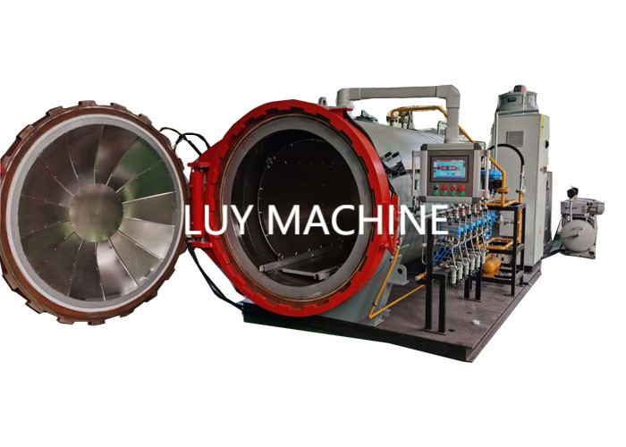 Phân tích lớn 4.5m Thiết bị khử trùng trong chế biến sợi carbon