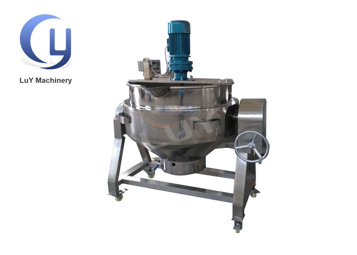 100L - 500L Cốc hơi nghiêng 0,8Mpa Để sưởi ấm bằng hơi nước / điện / khí