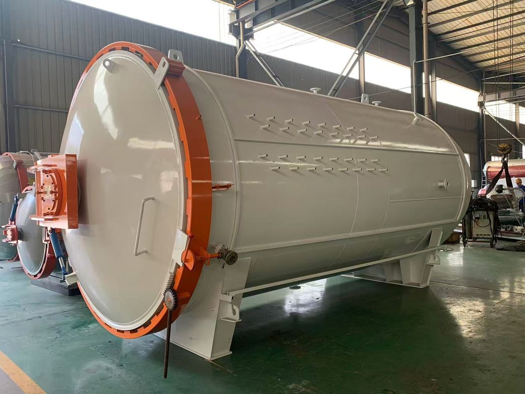 Giấy chứng nhận CE ASME Vật liệu tổng hợp chữa Autoclave Chiếc xe như nắp cho Auto Autoclave áp suất cao