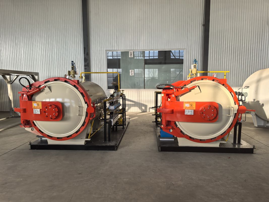 Lò hấp composite gia nhiệt điện cho phòng thí nghiệm nhỏ, phụ tùng ô tô như mui xe, nóc xe, ván lướt và ván lướt sóng