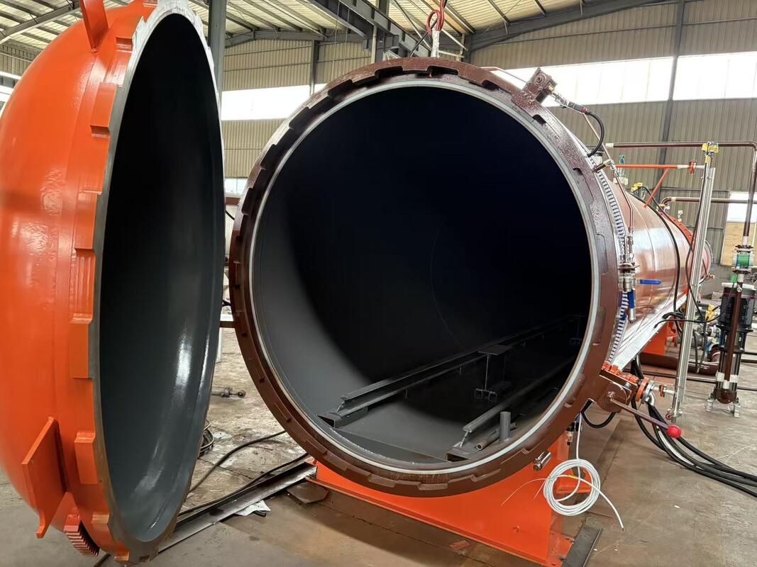 Lò hấp sợi carbon tự động bằng sợi carbon, lò hấp tự động composite, đóng rắn sản phẩm composite cho phụ kiện tấm sợi carbon