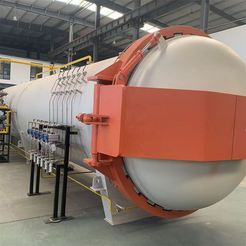 CE phê duyệt Autoclave kích thước tùy chỉnh với động cơ 380V-220V 10Kw-700Kw Điện lực hoạt động dễ dàng Phân phối nhiệt đồng nhất