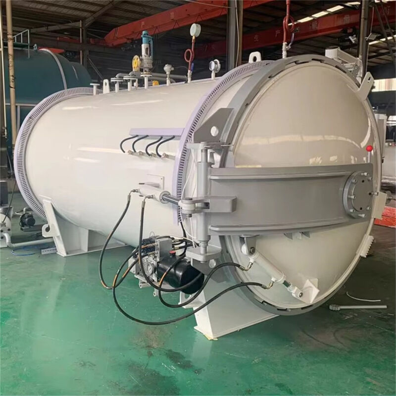 ISO CE phê duyệt thép không gỉ Autoclave công nghiệp hai tường sử dụng cấu trúc vệ tinh Không khiếm khuyết Áp suất thấp