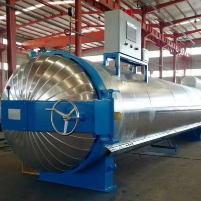 Ngăn ngừa tai nạn an toàn do áp suất quá mức ô tô ống Heterosexual Autoclave Vulcanization cao su