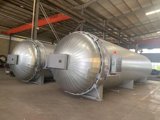 Hệ thống khóa an toàn kiểm soát chân không độc lập Công nghiệp Carbon Fiber Autoclave Hàng không và Hàng không