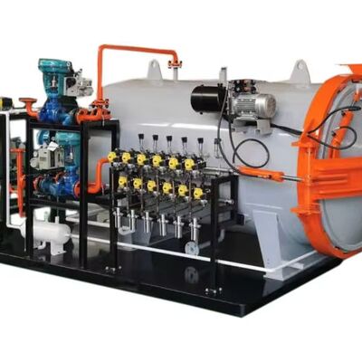 Vacuum Prepreg CE Carbon Fiber Seat Machine Động cơ Autoclave tổng hợp áp suất cao