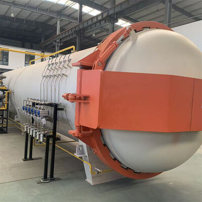 CE phê duyệt Autoclave kích thước tùy chỉnh với động cơ 380V-220V 10Kw-700Kw Điện lực hoạt động dễ dàng Phân phối nhiệt đồng nhất
